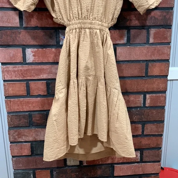 🎊HP🎊Madewell Puff-Sleeve Cutout Dress - Picture 8 of 16